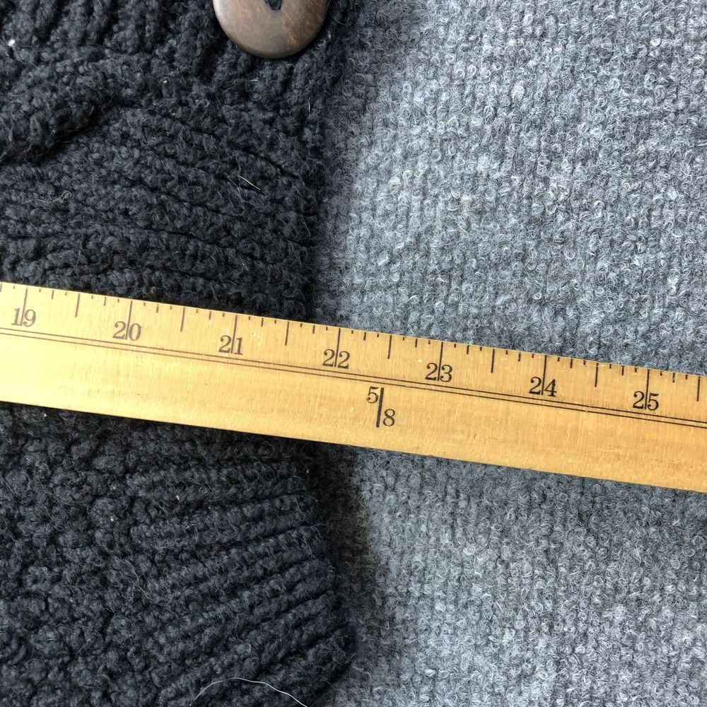 Free People Black Cable Knit Cropped Cardigan - Picture 4 of 8